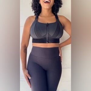 Buffbunny Collection Luxe Lift Sports Bra Onyx Black Small NWT